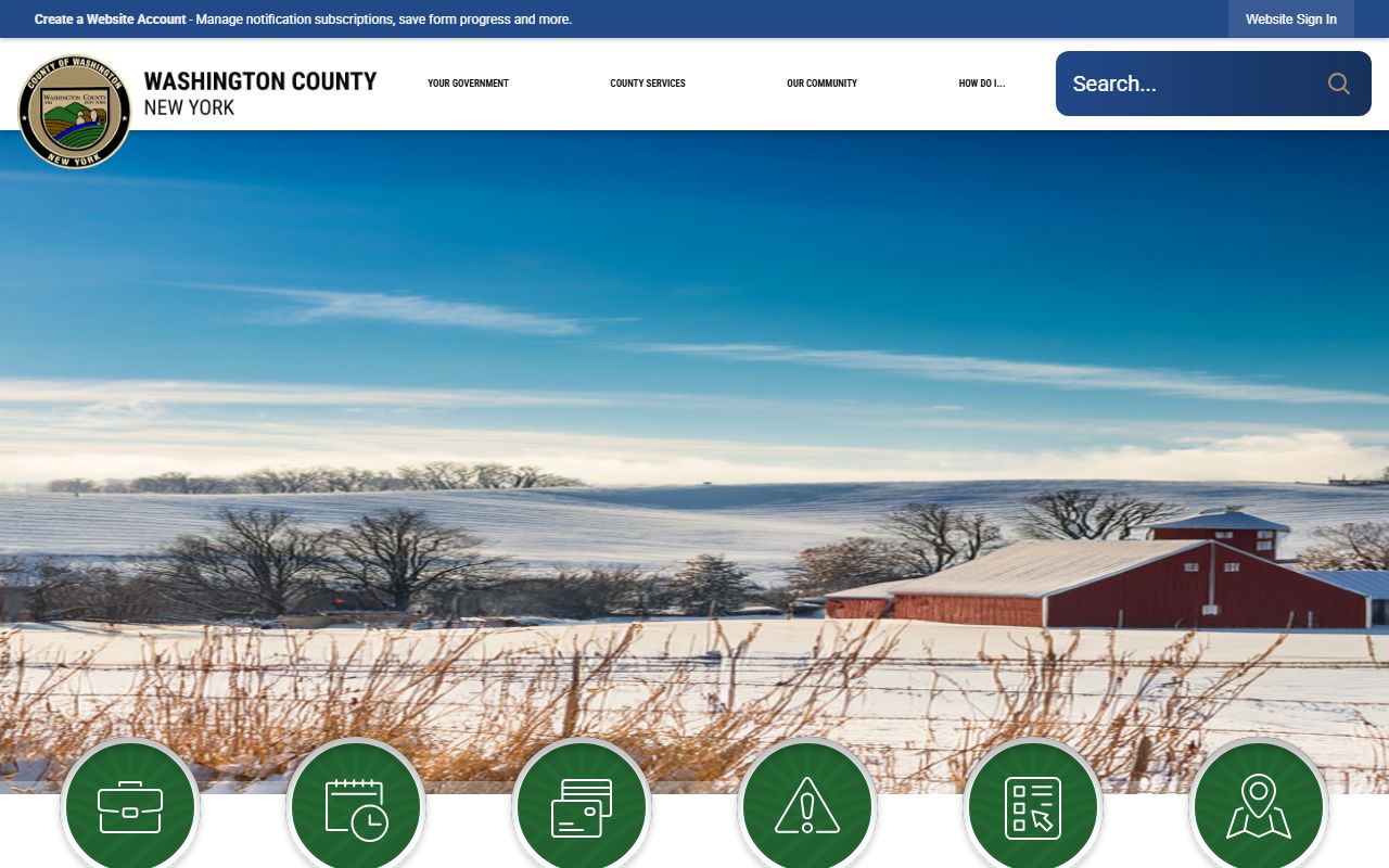 Washington County Clerk's Office dissolution of marriage records in Fort Edward